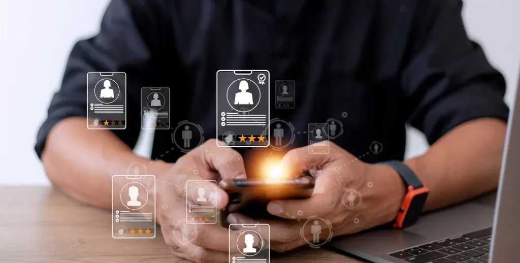 User and team management screen with role-based access controls